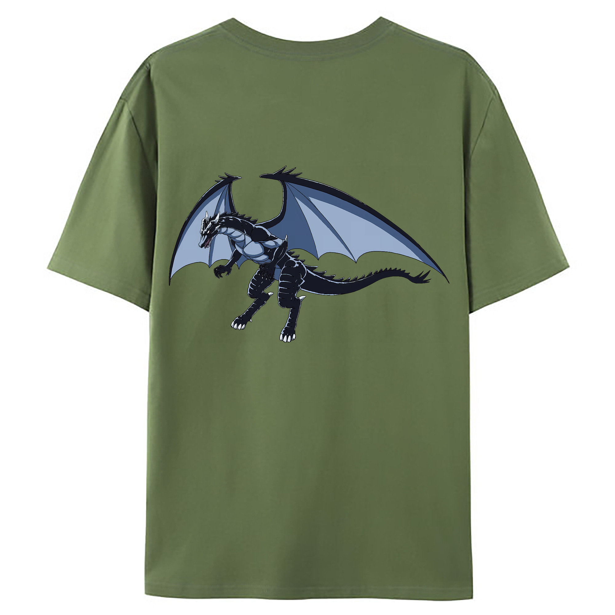 （画像用） 転スラ Regarding Reincarnated to Slime 綿100％ メンズ半袖Tシャツ（バックプリント） 通気性